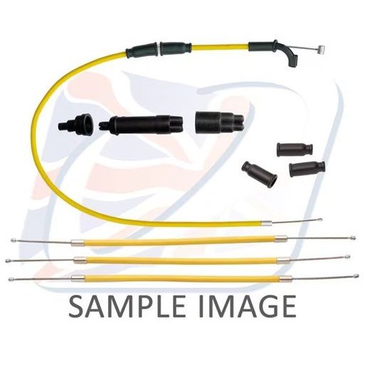 1:3 THROTTLE CABLE ASSEMBLY VENHILL S01-4-174 S NÍZKYM TRENÍM ŽLTÁ
