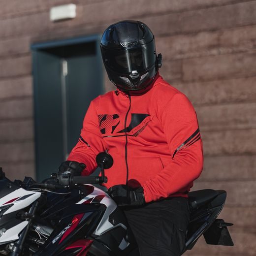 MIKINA SUPER HOODIE 2.0 SPORTS, OXFORD (ČERVENÁ)