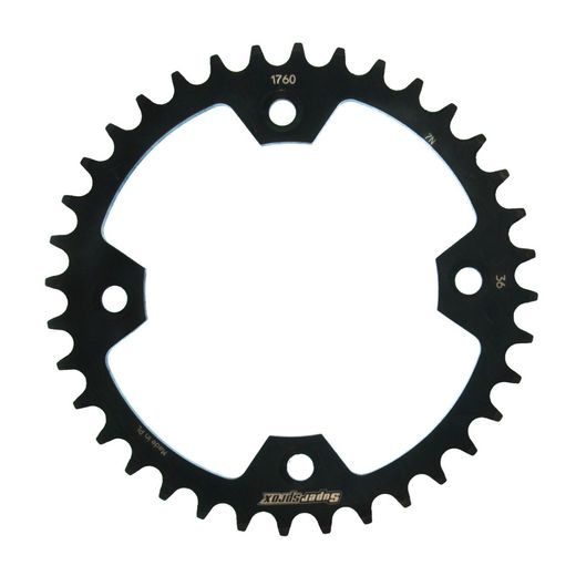 REŤAZOVÁ ROZETA SUPERSPROX RFE-1760:36-BLK ČIERNA 36 ZUBOV,520