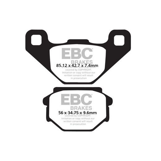 BRZDOVÉ OBLOŽENIE EBC FA382