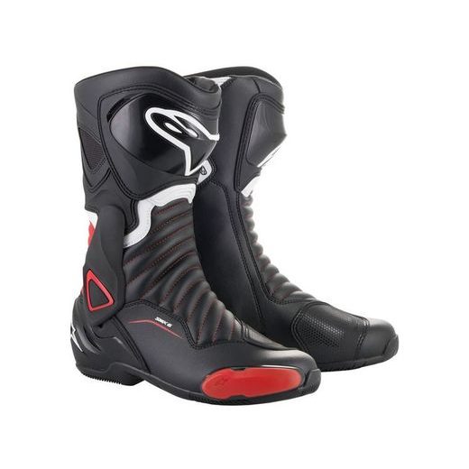 TOPÁNKY S-MX 6 2022, ALPINESTARS (ČERNÉ/ČERVENÉ)