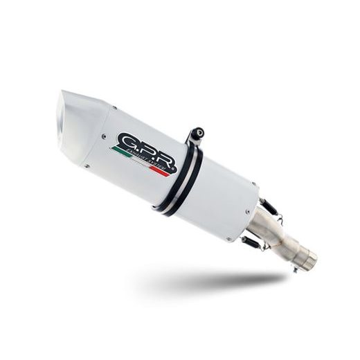 VÝFUK KOMPLETNÝ GPR ALBUS EVO4 E5.CO.Y.230.1.CAT.ALBE5 WHITE GLOSSY INCLUDING REMOVABLE DB KILLER AND CATALYST