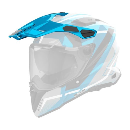 KŠILT PRO PŘILBU COMMANDER 2, AIROH (MAVICK - MODRÝ LESKLÝ)