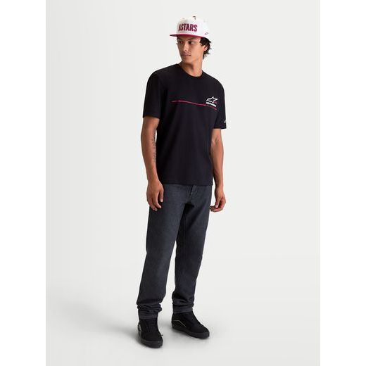 ALPINESTARS P1 CSF – VOĽNOČASOVÉ MOTO TRIČKO (ČIERNA)
