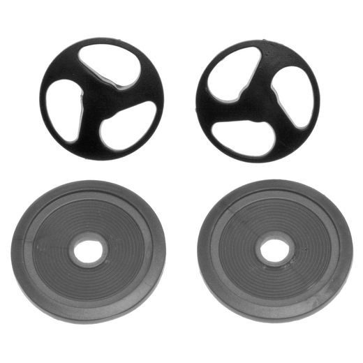 PLASTOVÉ SKRUTKY MECHANIZMU PLEXI PRE PRILBY MAGNUM/REFLEX, CASSIDA (SADA BEZ VNÚTORNÉHO MECHANIZMU, PÁR)