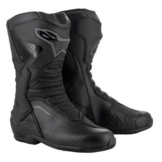 ALPINESTARS SMX-6 3 GORE-TEX – MOTOCYKLOVÉ TOPÁNKY NA CESTNÚ JAZDU (ČIERNA/TMAVO SIVÁ) 2025
