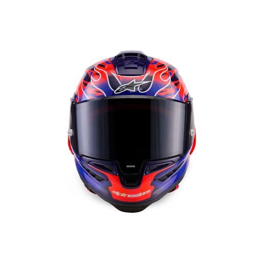 PŘILBA SUPERTECH R10 FLYTE LIMITOVANÁ EDICE JORGE MARTIN, ALPINESTARS (FIALOVÁ/ČERVENÁ) 2026