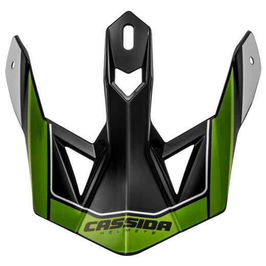 ŠILT PRE PRILBY CROSS PRO 2, CASSIDA (ZELENÁ PERLEŤ/ČERNÁ/BÍLÁ)