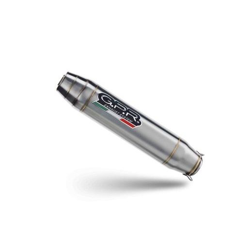 KONCOVKA VÝFUKU SLIP-ON GPR DEEPTONE INOX H.254.1.DE BRUSHED STAINLESS STEEL INCLUDING REMOVABLE DB KILLER AND LINK PIPE