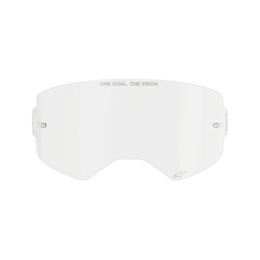 ALPINESTARS PLEXI PRE OKULIARE SUPERTECH – NÁHRADNÉ SKLO (PLEXI) NA MOTOKROSOVÉ OKULIARE (ČÍRE)