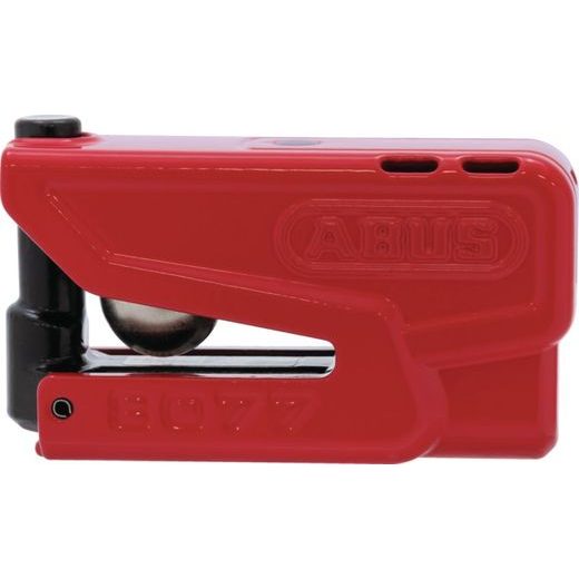 ZÁMOK NA KOTOUČOVOU BRZDU GRANIT DETECTO XPLUS 2.0 (PRIEMER STRMEŇA 13 MM), ABUS (ČERVENÝ)