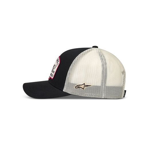 ALPINESTARS HERITAGE PATCH TRUCKER – VOĽNOČASOVÁ ŠILTOVKA (ČIERNA/KRÉMOVÁ)