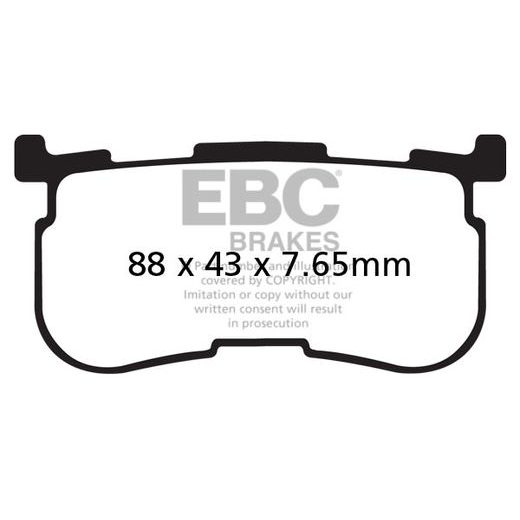 BRZDOVÉ OBLOŽENIE EBC FA641/4HH