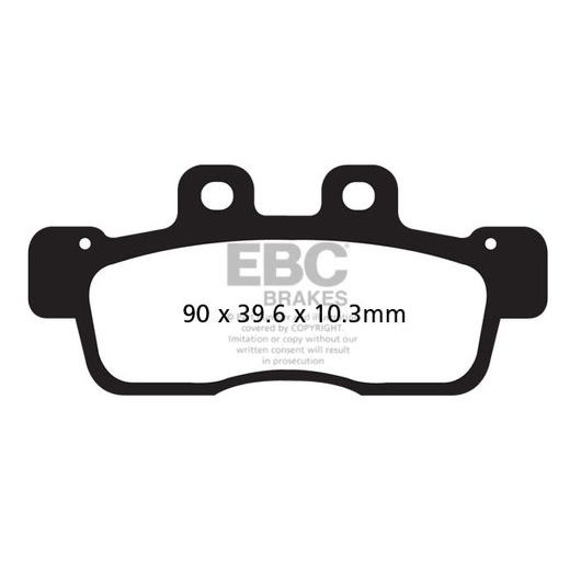 BRZDOVÉ OBLOŽENIE EBC SFA632