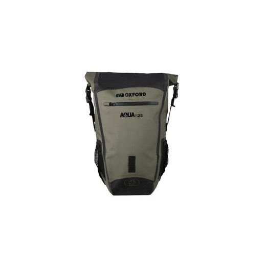VODOTESNÝ BATOH AQUA B-25, OXFORD (KHAKI/ČIERNY, OBJEM 25 L)