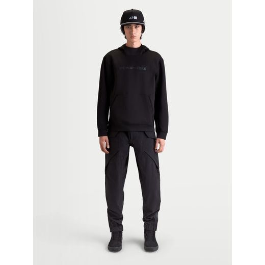 ALPINESTARS DATRIX HOODIE – VOĽNOČASOVÁ MOTO MIKINA (ČIERNA)