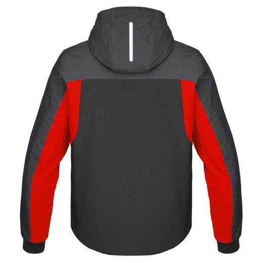 BUNDA HOODIE H2OUT 2023, SPIDI (ČIERNA/ANTRACIT/ČERVENÁ)