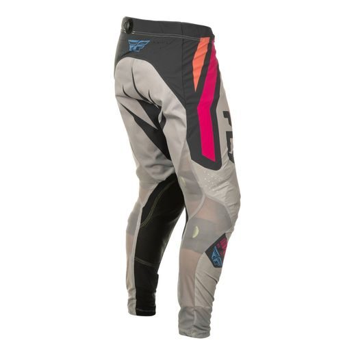 NOHAVICE LITE VICE, FLY RACING - USA 2025 (ŠEDÁ/RŮŽOVÁ)