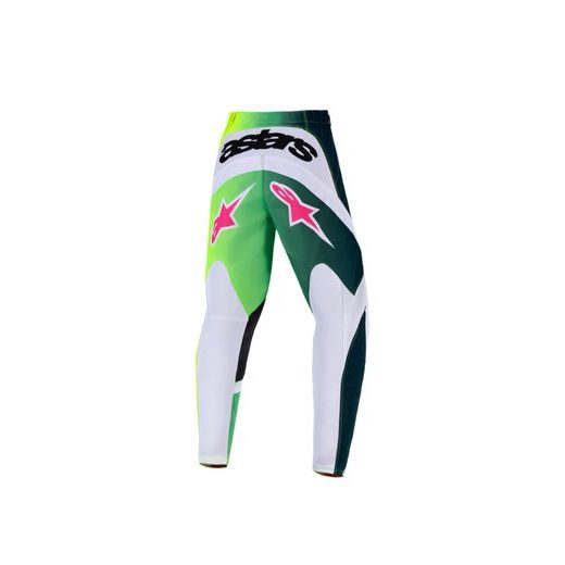 ALPINESTARS FLUID PORTL YOUTH – DETSKÉ MOTOKROSOVÉ NOHAVICE NA MX A ENDURO (ZELENÁ/BIELA/ČIERNA) 2026