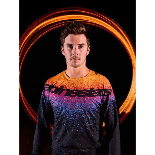 ALPINESTARS SUPERTECH LIMITOVANÁ EDÍCIA BLACK HOLE – MOTOKROSOVÝ DRES NA MX A ENDURO (ČIERNA/MULTICOLOR) 2026