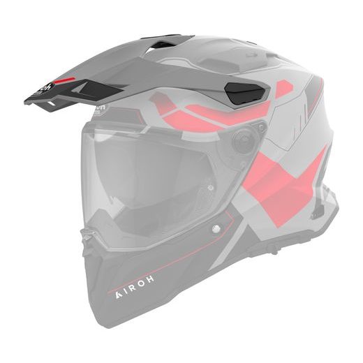 KŠILT PRO PŘILBU COMMANDER 2, AIROH (REVEAL - FLUO ČERVENÝ MATNÝ)