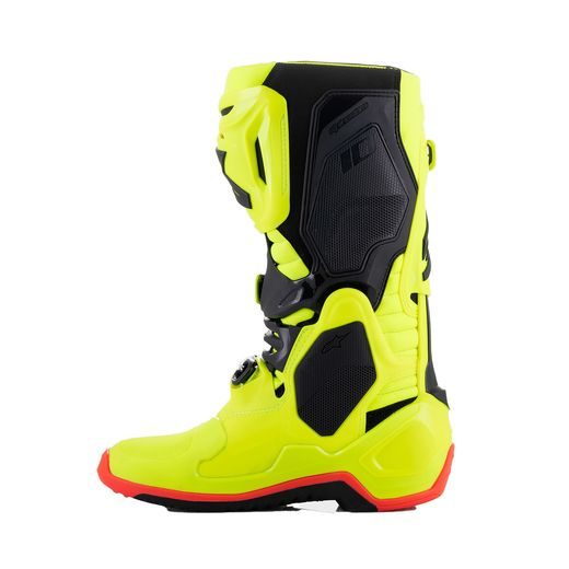 TOPÁNKY TECH 10, ALPINESTARS (ŽLUTÁ FLUO/ČERNÁ/ČERVENÁ FLUO) 2024