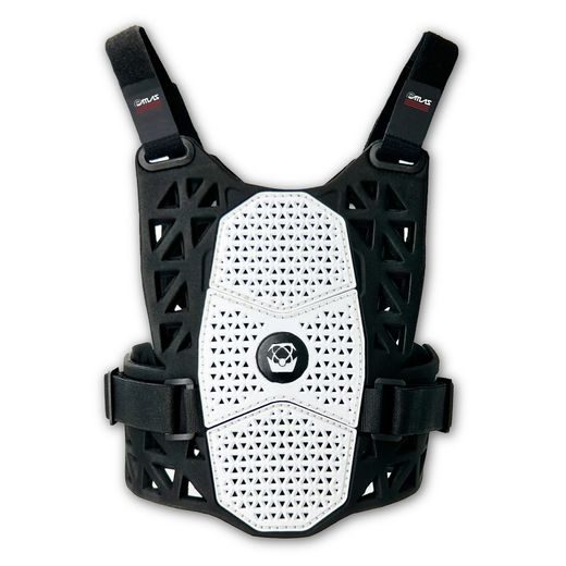 CHRÁNIČ HRUDNÍKA ATLAS CHARGER PEEWEE CE L1, PREDŠKOLÁK (BIELA)