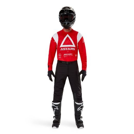 DRES TECHDURA, ALPINESTARS (ČERVENÁ FLUO) 2024