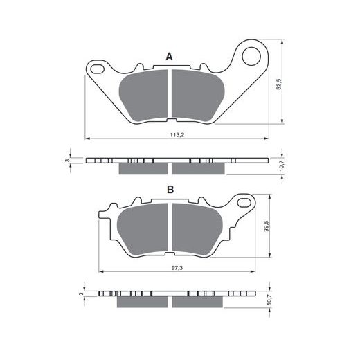 BRZDOVÉ OBLOŽENIE GOLDFREN 370 AD