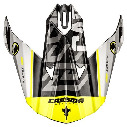 ŠILT PRE PRILBY CROSS CUP SONIC, CASSIDA (BÍLÁ/ŽLUTÁ FLUO)