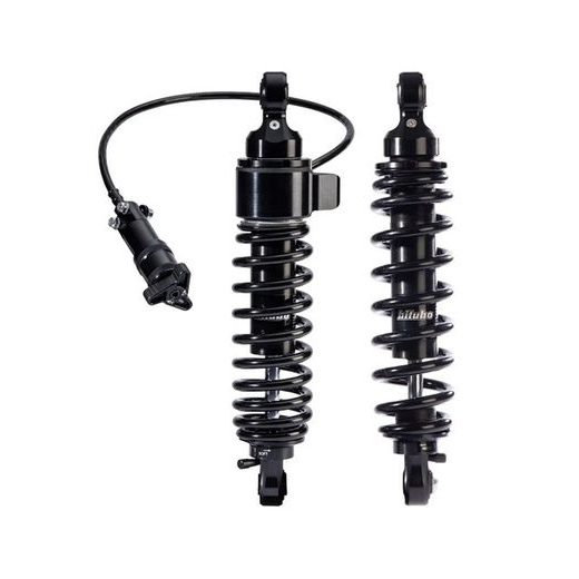 TWINSHOCKS BITUBO ADJ: SPRING PRELOAD/REBOUND/COMPRESS. L.=331MM/13 INCH