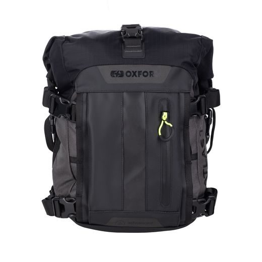 BRAŠNA NA SEDADLO SPOLUJEZDCE ATLAS T-10 ADVANCED TOURPACK, OXFORD (SIVÁ, OBJEM 10 L)