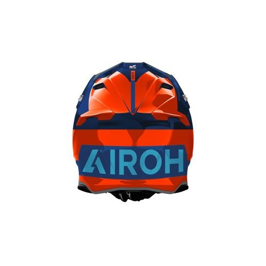 PRILBA TWIST 3 FANCY, AIROH (ORANŽOVÁ FLUO-MODRÁ LESKLÁ) 2026
