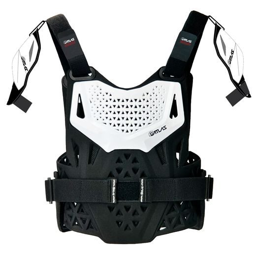 CHRÁNIČ HRUDNÍKA + RAMENA ATLAS CHARGER PEEWEE CE L1, (BIELA)
