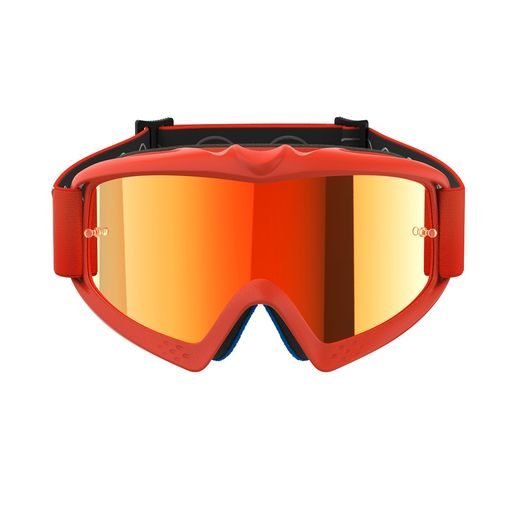 ALPINESTARS VISION YOUTH CORP – DETSKÉ MOTOKROSOVÉ OKULIARE NA MX A ENDURO (ORANŽOVÁ, ZRKADLOVÉ ČERVENÉ PLEXI) 2025