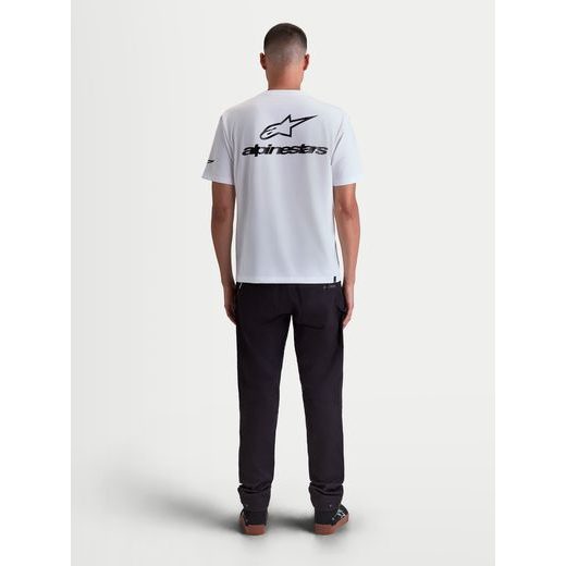 ALPINESTARS COMBO BACK CSF – VOĽNOČASOVÉ MOTO TRIČKO (BIELA/ČIERNA)