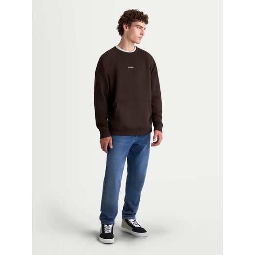 ALPINESTARS GUISE OVERSIZED CREW – VOĽNOČASOVÁ MOTO MIKINA (HNEDÁ)