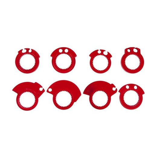 GRIPY LOCK-ON R20 WAVE, RTECH (MODRÉ, 1 PÁR)