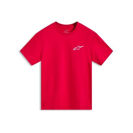 ALPINESTARS COMBO BACK CSF – VOĽNOČASOVÉ MOTO TRIČKO (ČERVENÁ/BIELA)