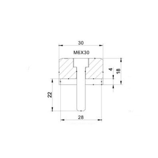 MIRROR ADAPTOR PUIG ADAPTER REAR MIRROR HI-TECH IV APRILIA SHIVER 901 9871N ČIERNA TO BAR END