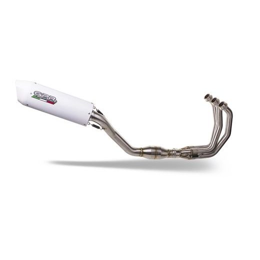 VÝFUK KOMPLETNÝ GPR ALBUS EVO4 E4.CO.Y.202.1.CAT.ALBE4 WHITE GLOSSY INCLUDING REMOVABLE DB KILLER AND CATALYST