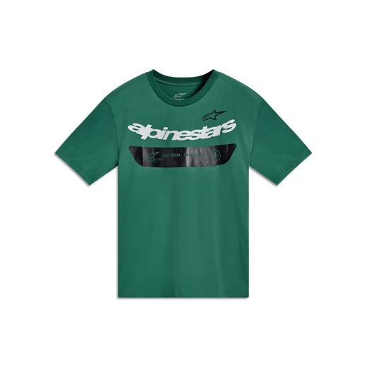 ALPINESTARS SINGULAR CSF – VOĽNOČASOVÉ MOTO TRIČKO (ZELENÁ)