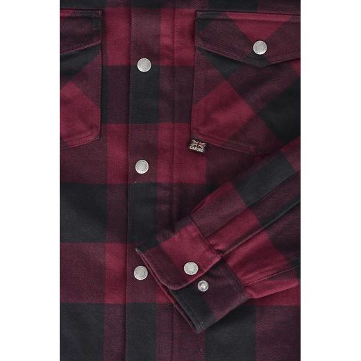 KOŠELE KICKBACK 2.0, OXFORD (ČERVENÁ/ČERNÁ)
