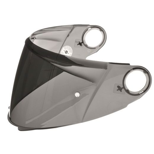 PLEXI PRE PRILBY PHANTOM S, AIROH (TMAVÉ DYMOVÉ)