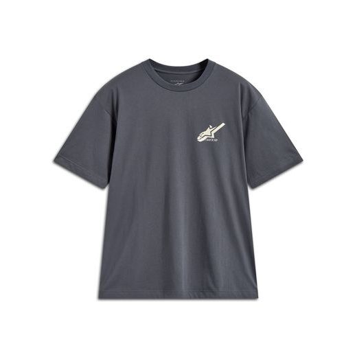 ALPINESTARS GHOST OVERSIZED CSF – VOĽNOČASOVÉ MOTO TRIČKO (TMAVO SIVÁ)