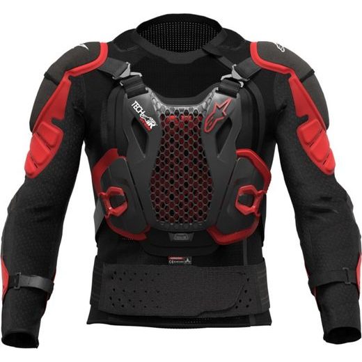 ALPINESTARS AIRBAGOVÁ VESTA TECH-AIR®OFF-ROAD SYSTÉM – AIRBAGOVÝ SYSTÉM NA MOTORKU (ČIERNA/ČERVENÁ)