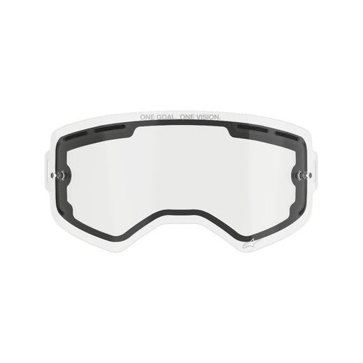 ALPINESTARS PLEXI PRE OKULIARE SUPERTECH – NÁHRADNÉ SKLO (PLEXI) NA MOTOKROSOVÉ OKULIARE (DVOJITÉ ANTIFOG ČÍRE)