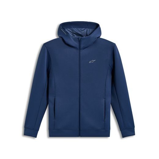 ALPINESTARS CYPHER HOODIE – VOĽNOČASOVÁ MOTO MIKINA (MODRÁ)