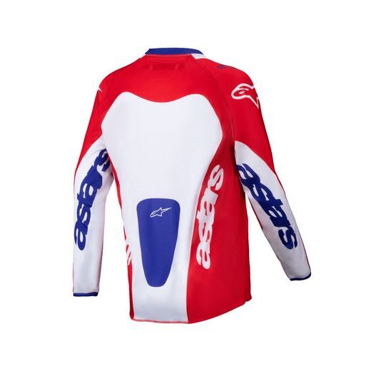 DRES RACER VEIL, ALPINESTARS, DĚTSKÝ (ČERVENÁ/BÍLÁ) 2025
