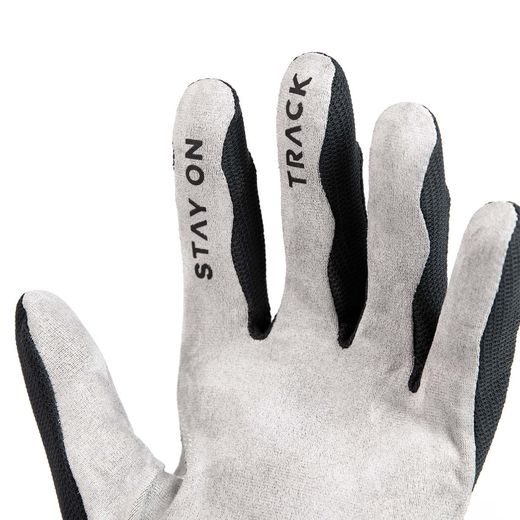 MOTOKROSOVÉ RUKAVICE X-GRIP TITANIUM – ČIERNA/BIELA